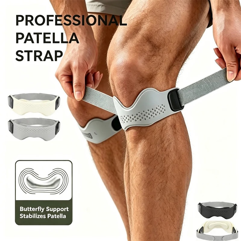 Knee Sleeve Pair - 1/2 Buah Tali Penopang Tendon Patela