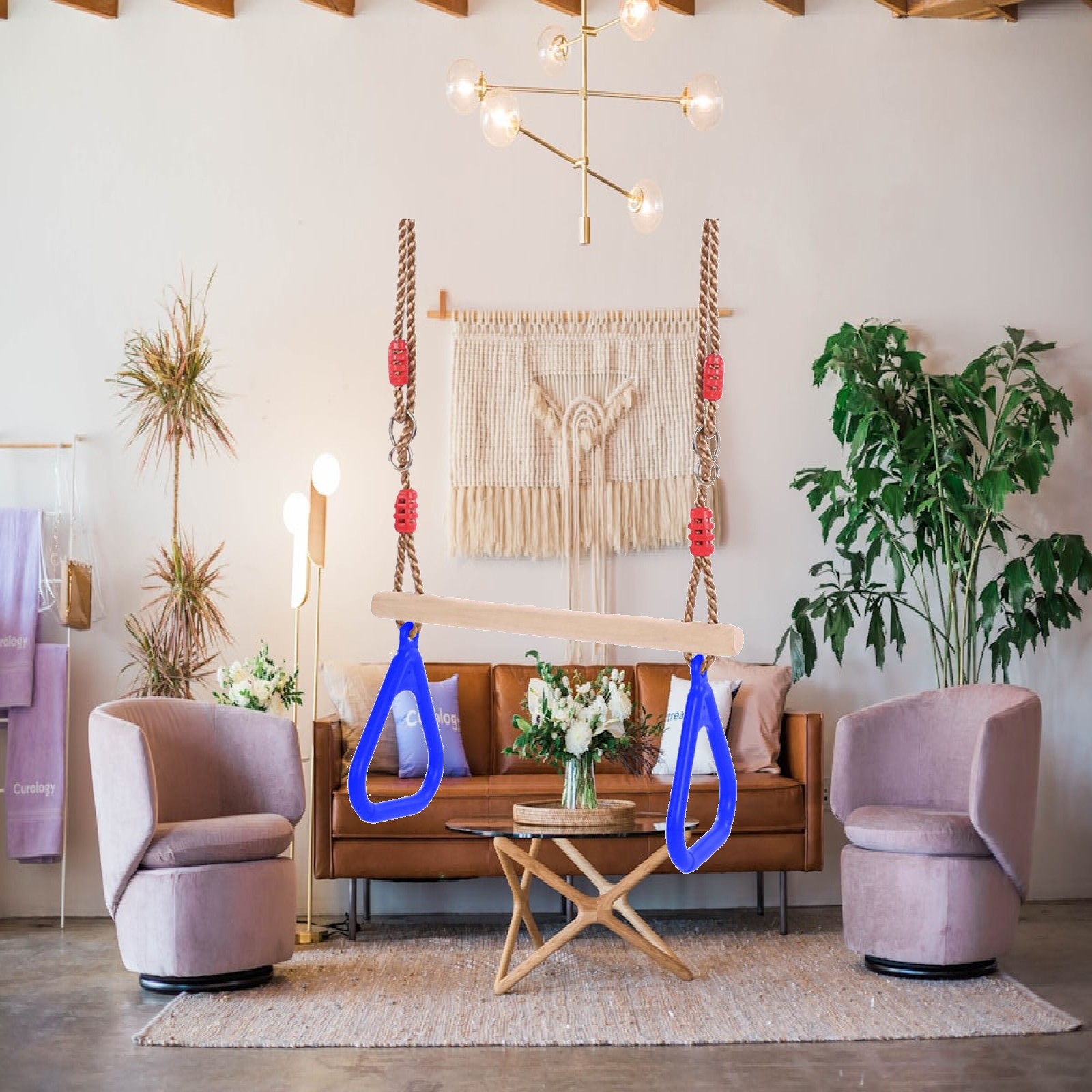 Ayunan Kayu untuk Kegembiraan  - Gymnastic Ring Wood ulasan dan harga
