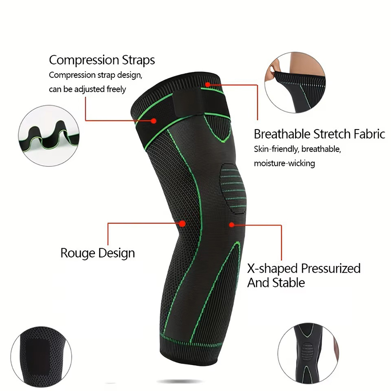 2Pcs Pelindung Lutut Kompresi  - Knee Sleeve Pair ulasan dan harga